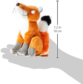 Aurora World Gruffalo Fox - 7 Inch Plush Toy, Orange White Grey