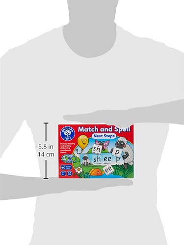 Orchard Toys Match and Spell Next Steps - Educational Spelling Game for Ages 5-8