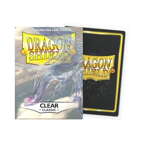 Dragon Shield Standard Sleeves Clear for Trading Card Games