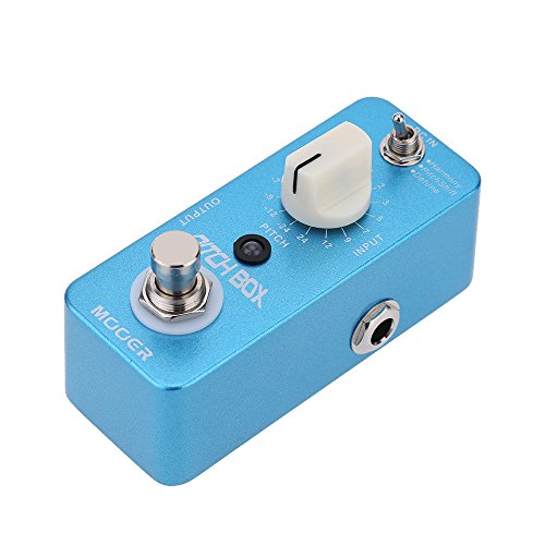 MOOER Pitch Box Pitch Shifter Harmonizer Pedal MPS1 - Blue Guitar Effects Pedal