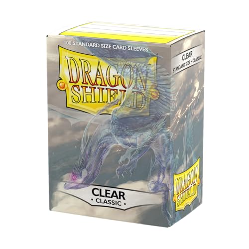 Dragon Shield Standard Sleeves Clear for Trading Card Games