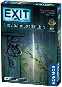 Thames & Kosmos EXIT: The Abandoned Cabin – Escape Room Board Game for 1-4 Players