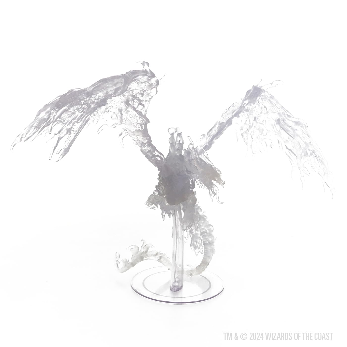 WizKids D&D Nolzur's Marvelous Miniatures Red Ghost Dragon Unpainted Miniature