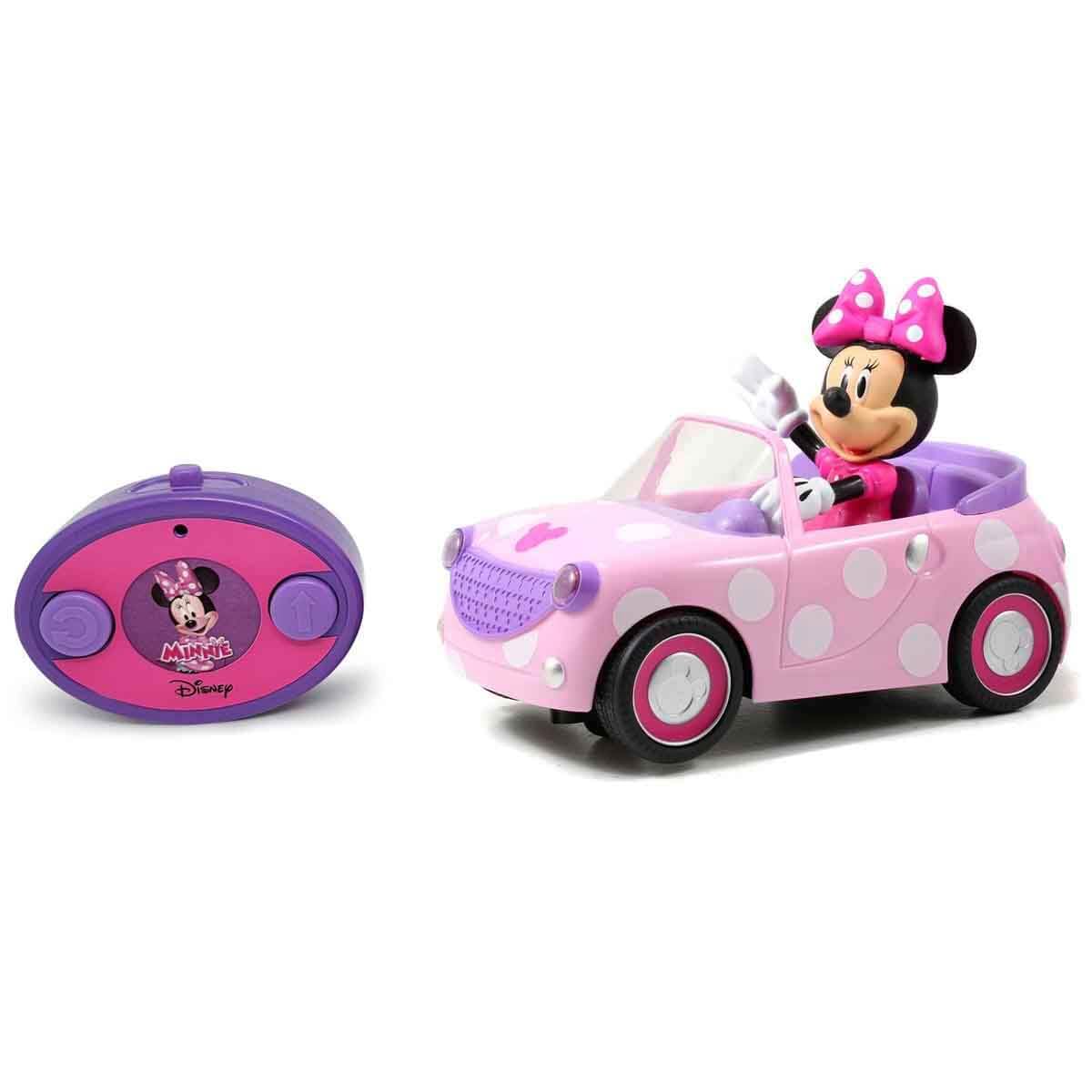 Simba Minnie Mouse Remote Control Roadster - Pink 1:24 Scale Vehicle for Kids