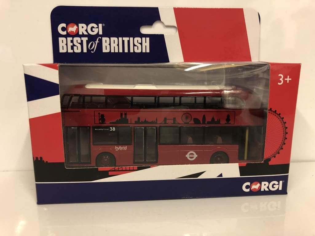 Corgi GS89202 Best of British New Routemaster for London - Diecast Model Bus for Collectors & Kids
