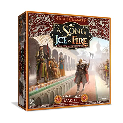 CMON A Song of Ice and Fire: House Martell Starter Set Tabletop Miniatures Game