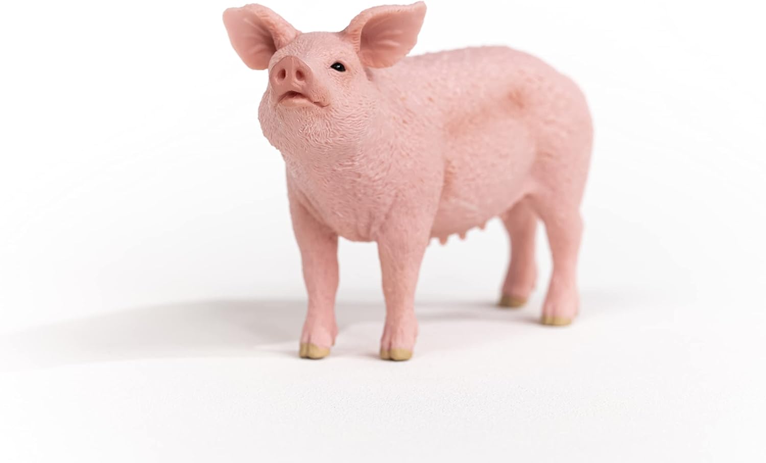 Schleich 13933 Farm World Pig Figurine - Realistic Animal Play Figure for Kids