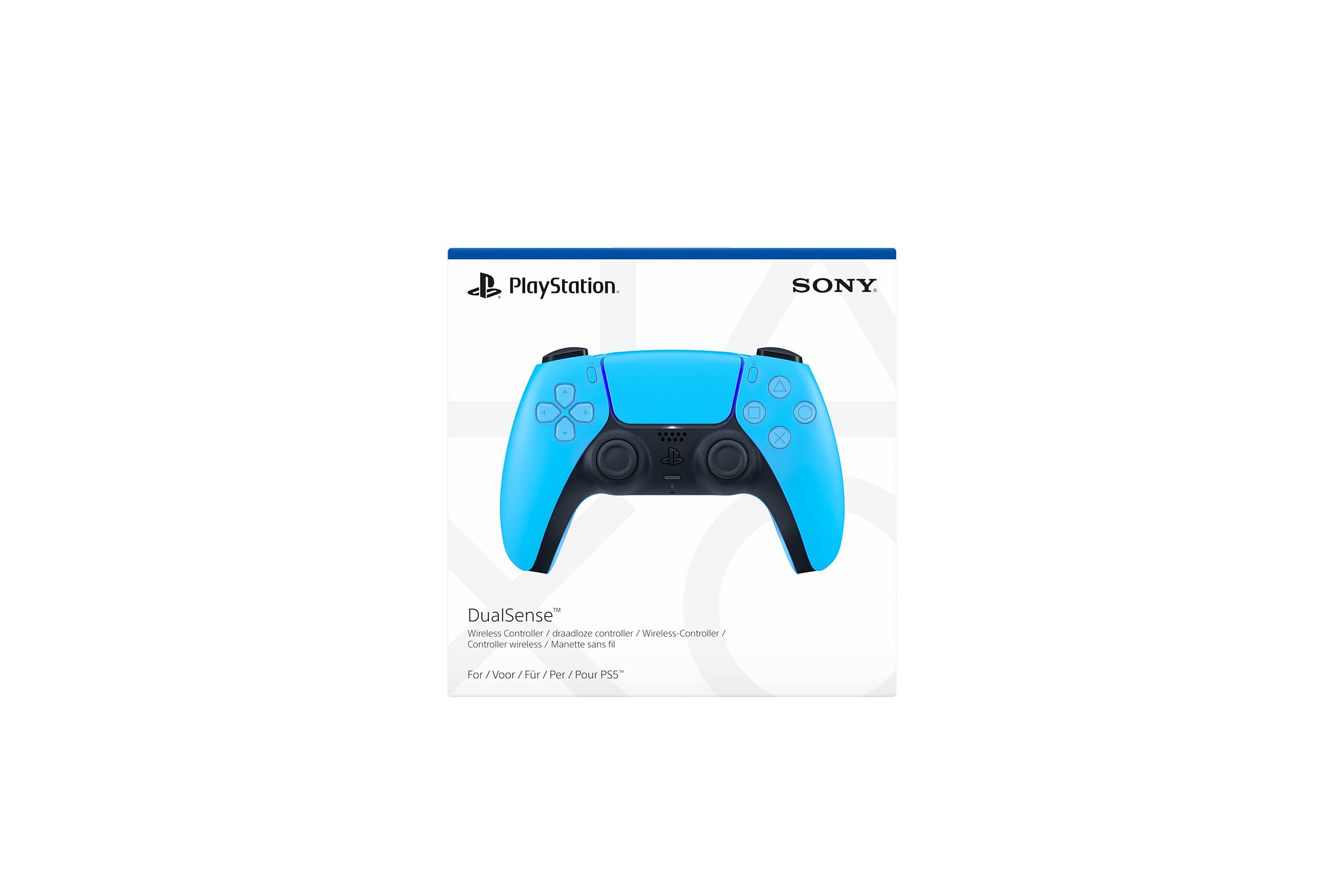 Sony PlayStation DualSense Wireless Controller Starlight Blue for PlayStation 5