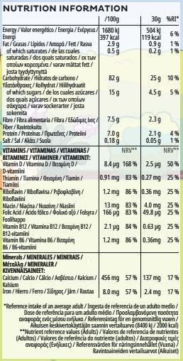 Kellogg's Rice Krispies Multigrain Bluey 350g - Toffee Flavour Cereal with Wholegrain Oat & Maize