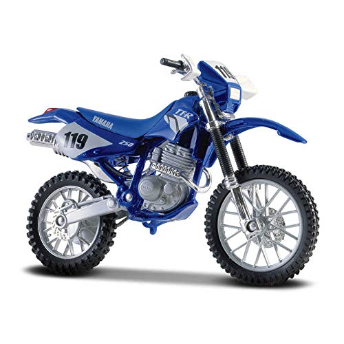 Maisto Yamaha TT-R 250 1:18 Scale Diecast Motorcycle Model - Blue