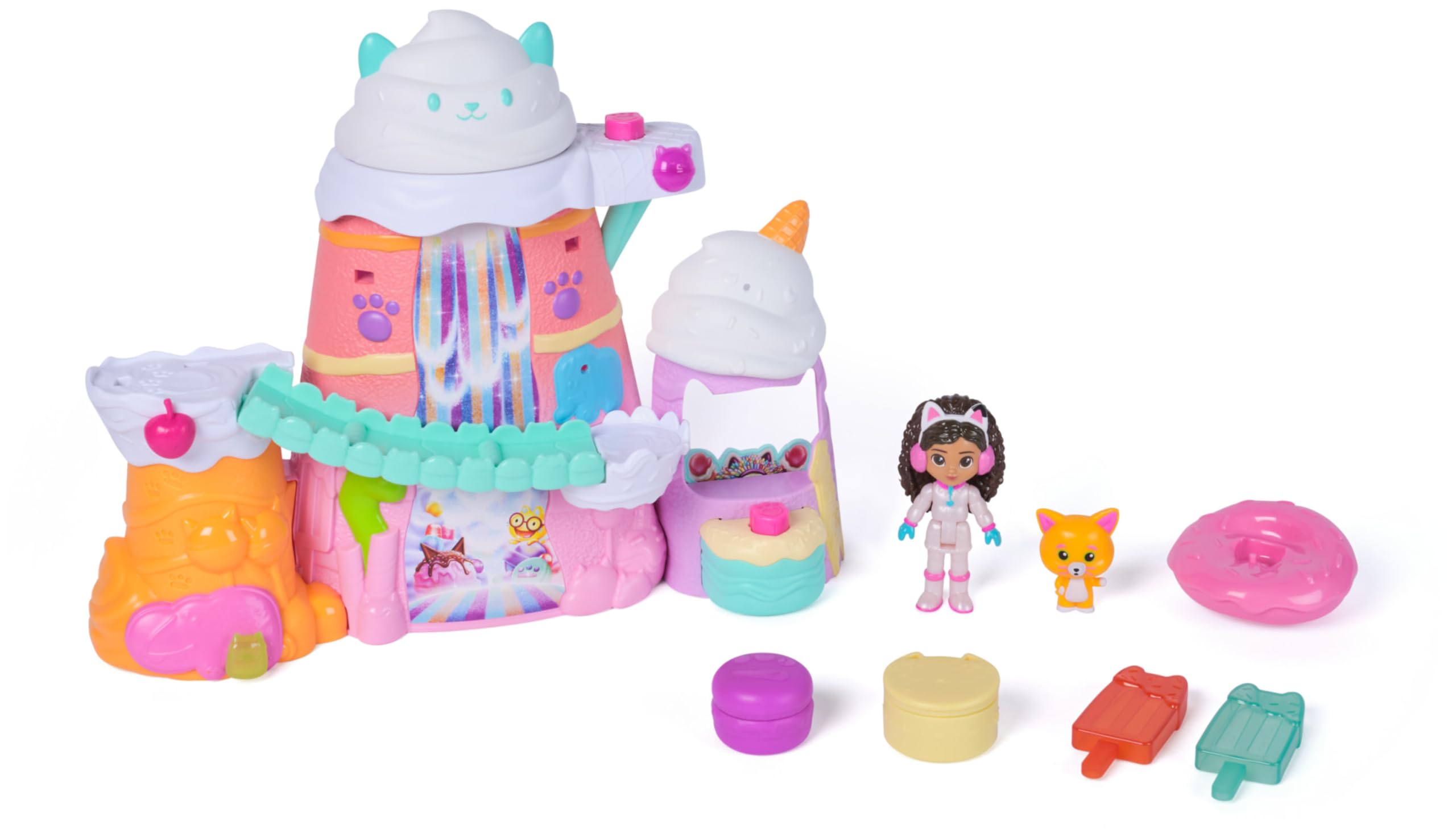 Gabby's Dollhouse Sweet Treat Mountain Playset - 12-Piece Interactive Toy with Figures & Accessories