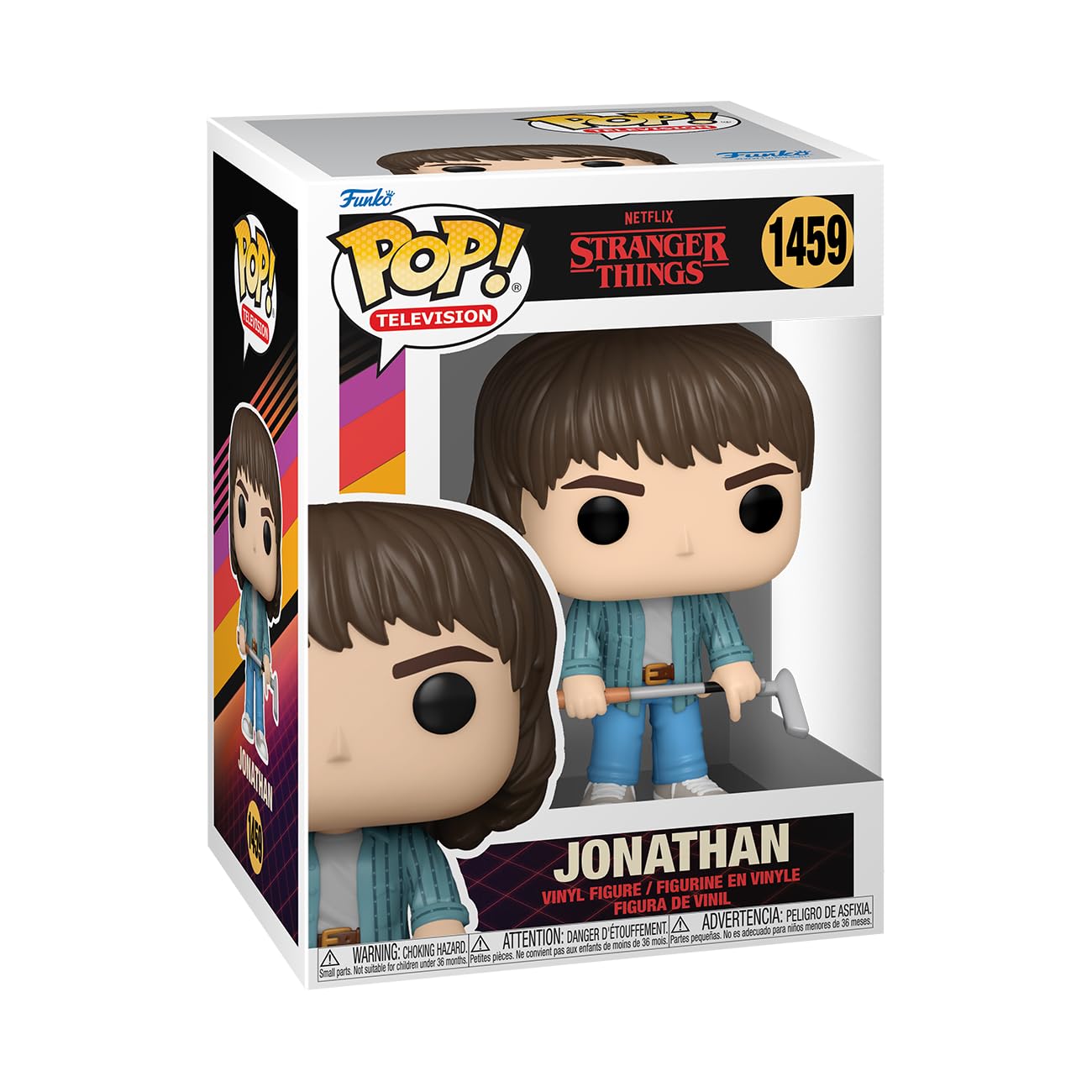 Funko Pop! TV: Stranger Things - Jonathan Byers with Golf Club Vinyl Figure (72134)