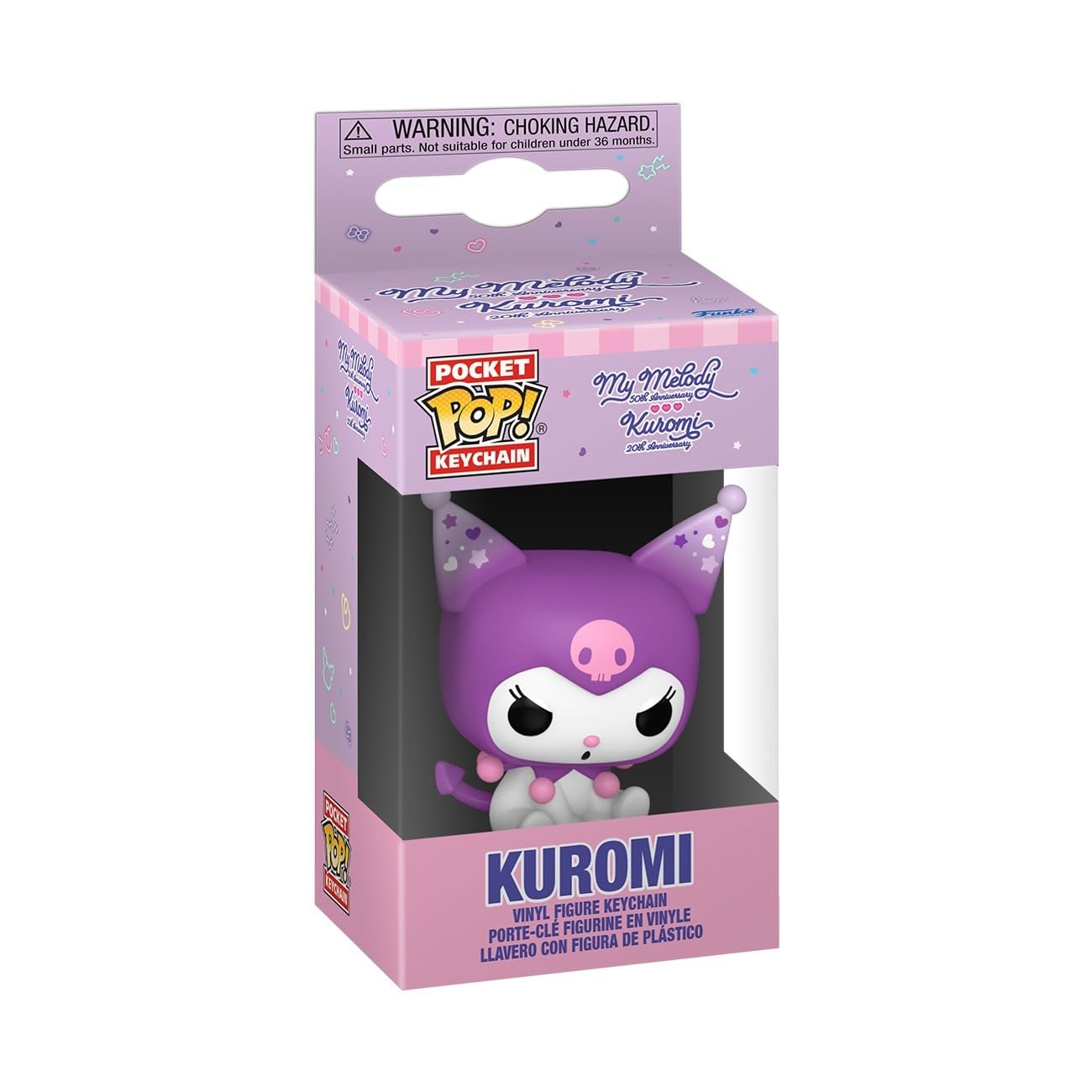 Funko Pop! Keychain: Hello Kitty - Kuromi Vinyl Figure