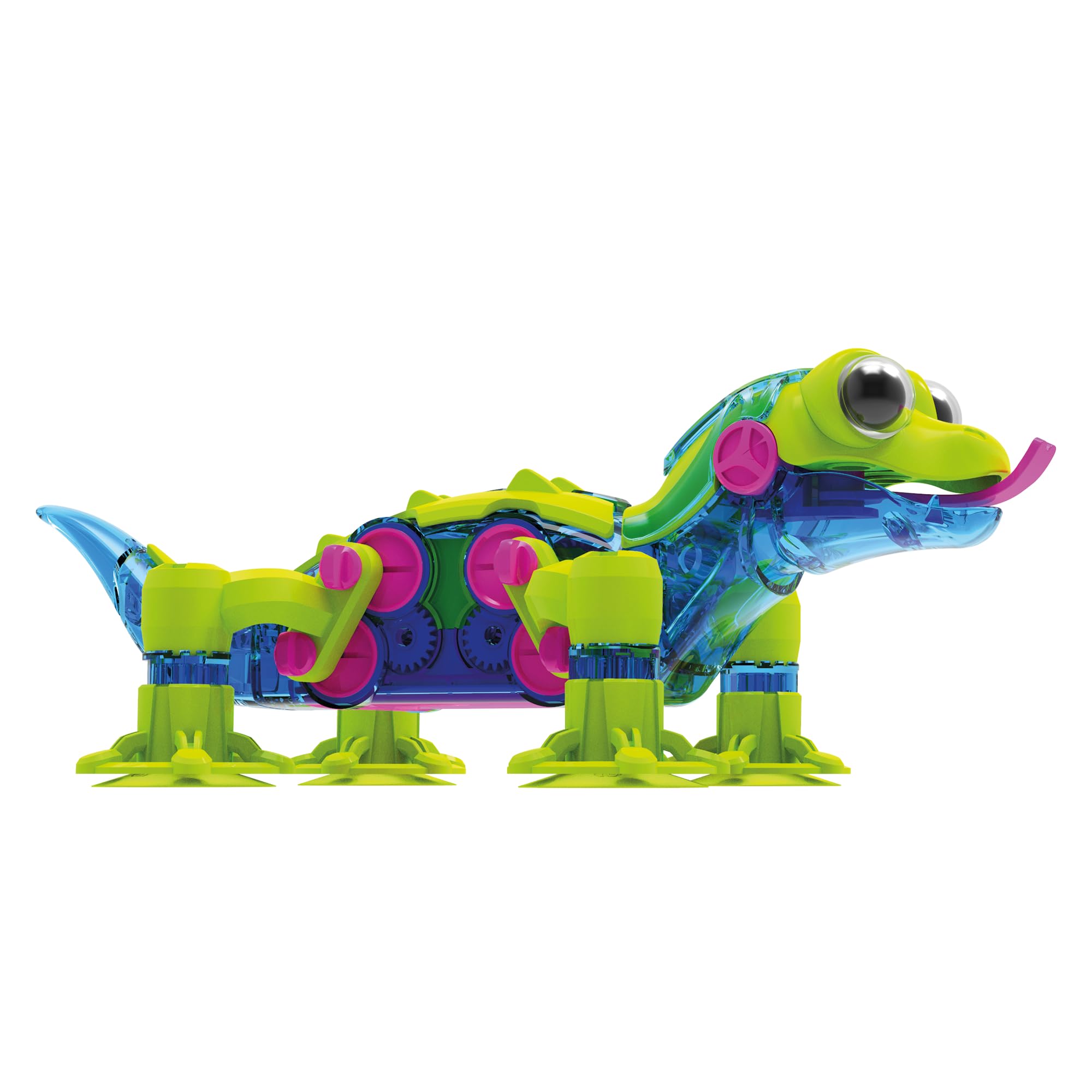 Thames & Kosmos GeckoBot 2.0 - Wall-Climbing Robotic Gecko STEM Kit for Ages 8+