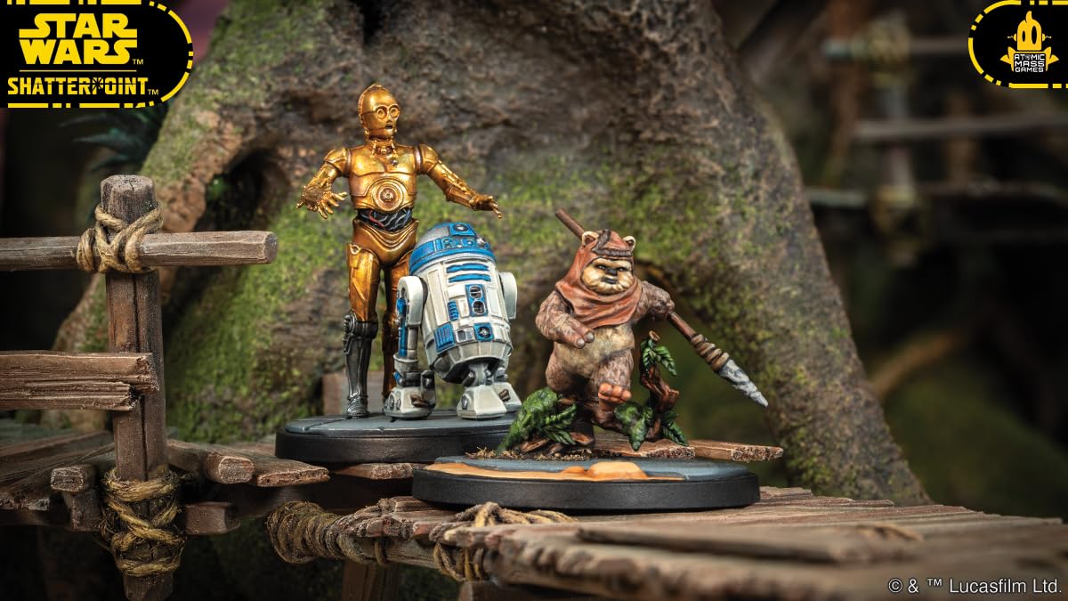 Atomic Mass Games Star Wars Shatterpoint Yub Nub Squad Pack Miniatures