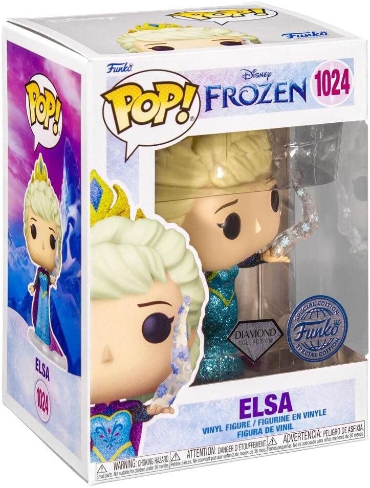 Funko Pop! Disney Ultimate Princess - Elsa Diamond Glitter Vinyl Figure (66647)
