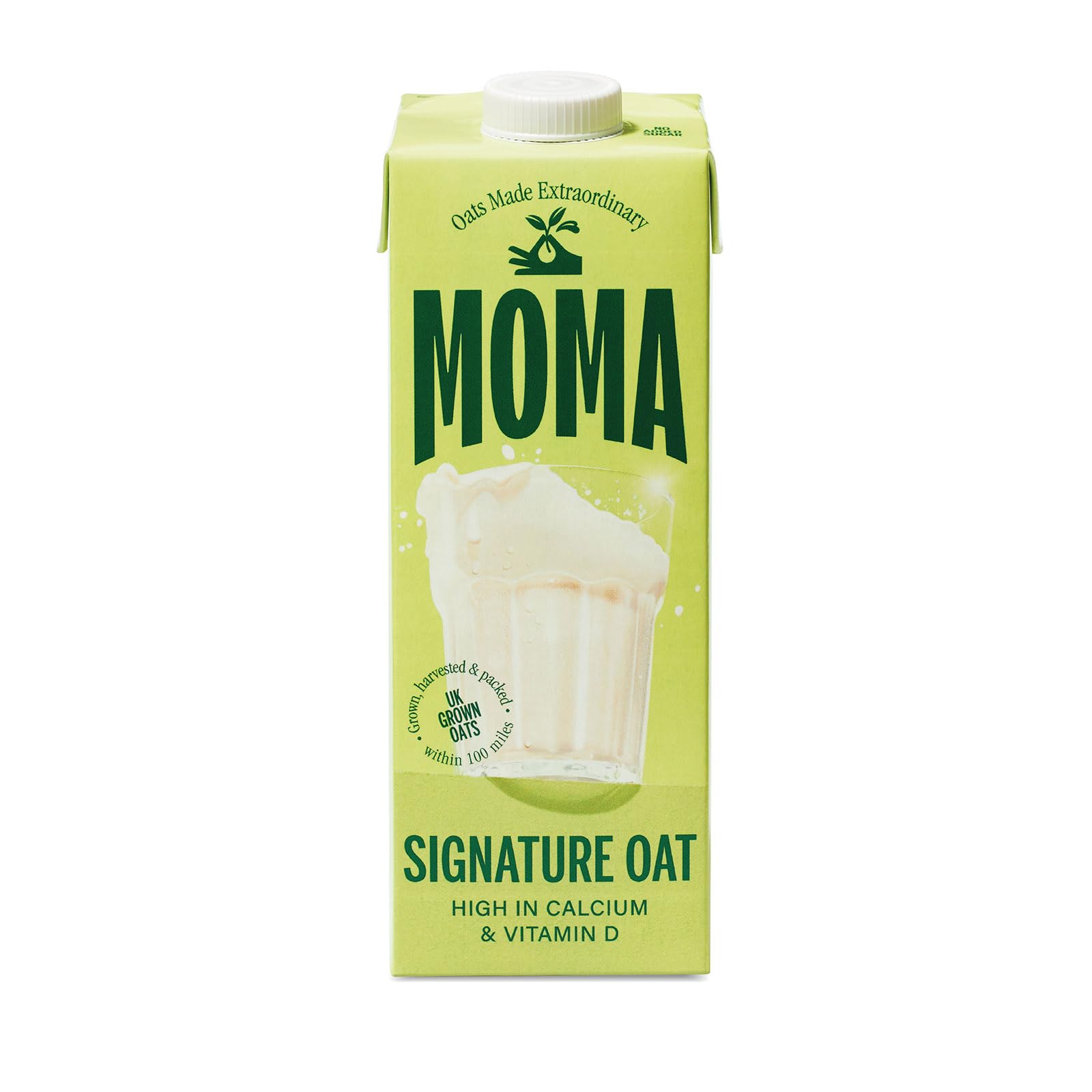 MOMA Signature Oat Drink - 1L - Plant-Based, Vegan, Calcium & Vitamin Enriched - Made with British Oats