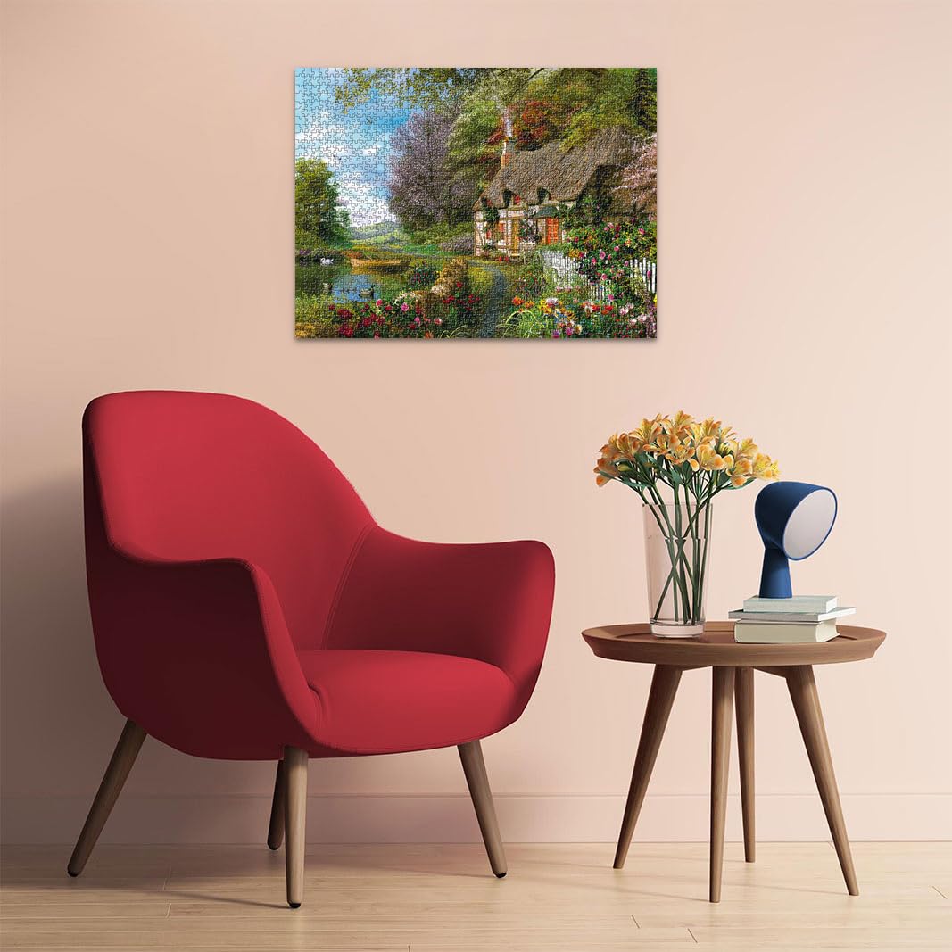 Ravensburger Country Cottage 1500 Piece Jigsaw Puzzle for Kids Age 12+