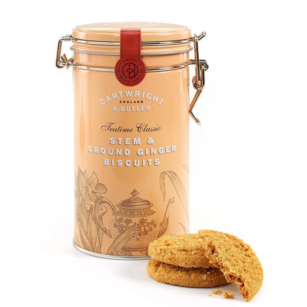 Cartwright & Butler - Stem Ginger Biscuits in Tin