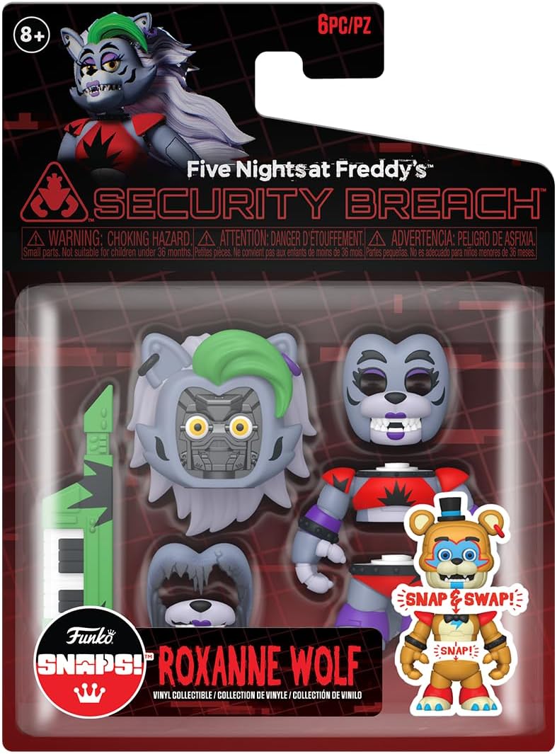 Funko SNAPS! Five Nights at Freddy's - Glamrock Roxanne Vinyl Figure