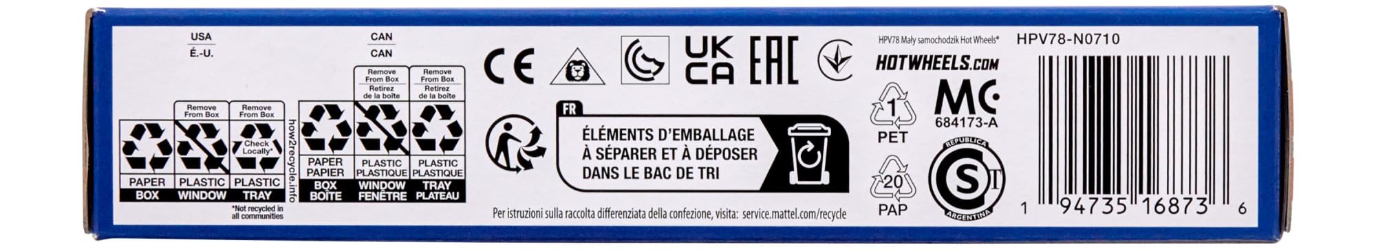 Hot Wheels Set of 8 Toy Cars & Trucks - 1:64 Scale with 1 Exclusive Vehicle