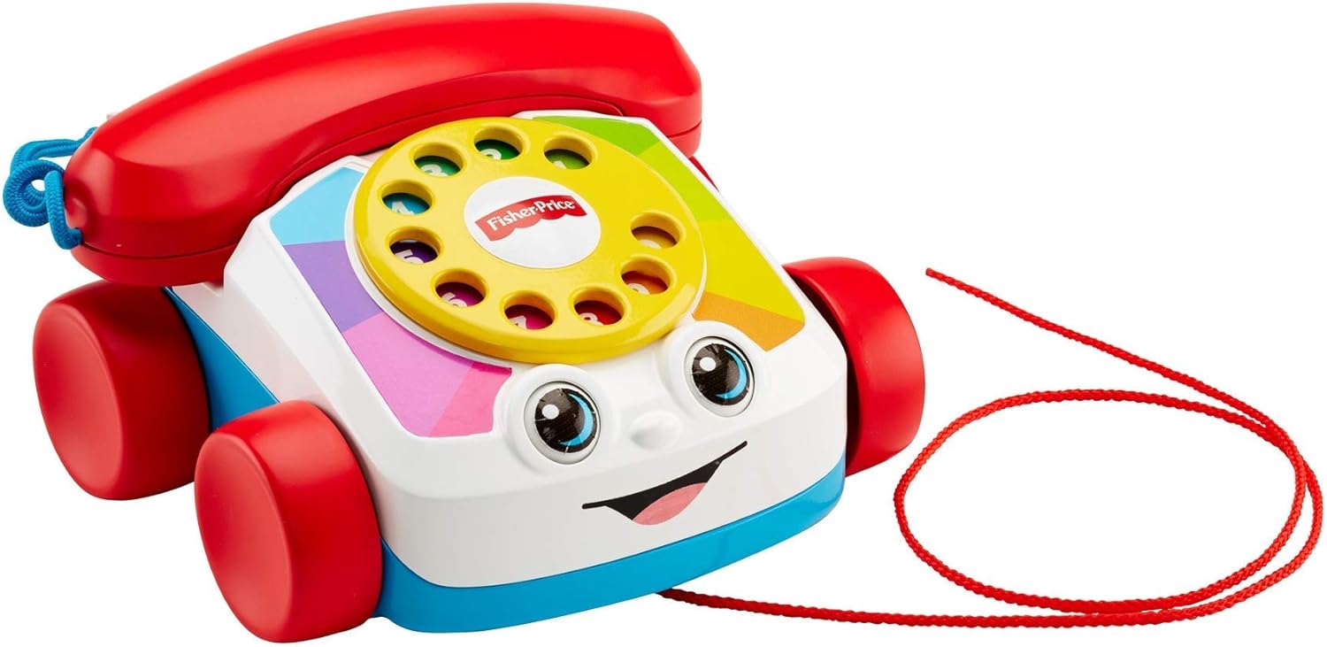 Fisher-Price Chatter Telephone - Classic Pull-Along Toy for Toddlers 12M+