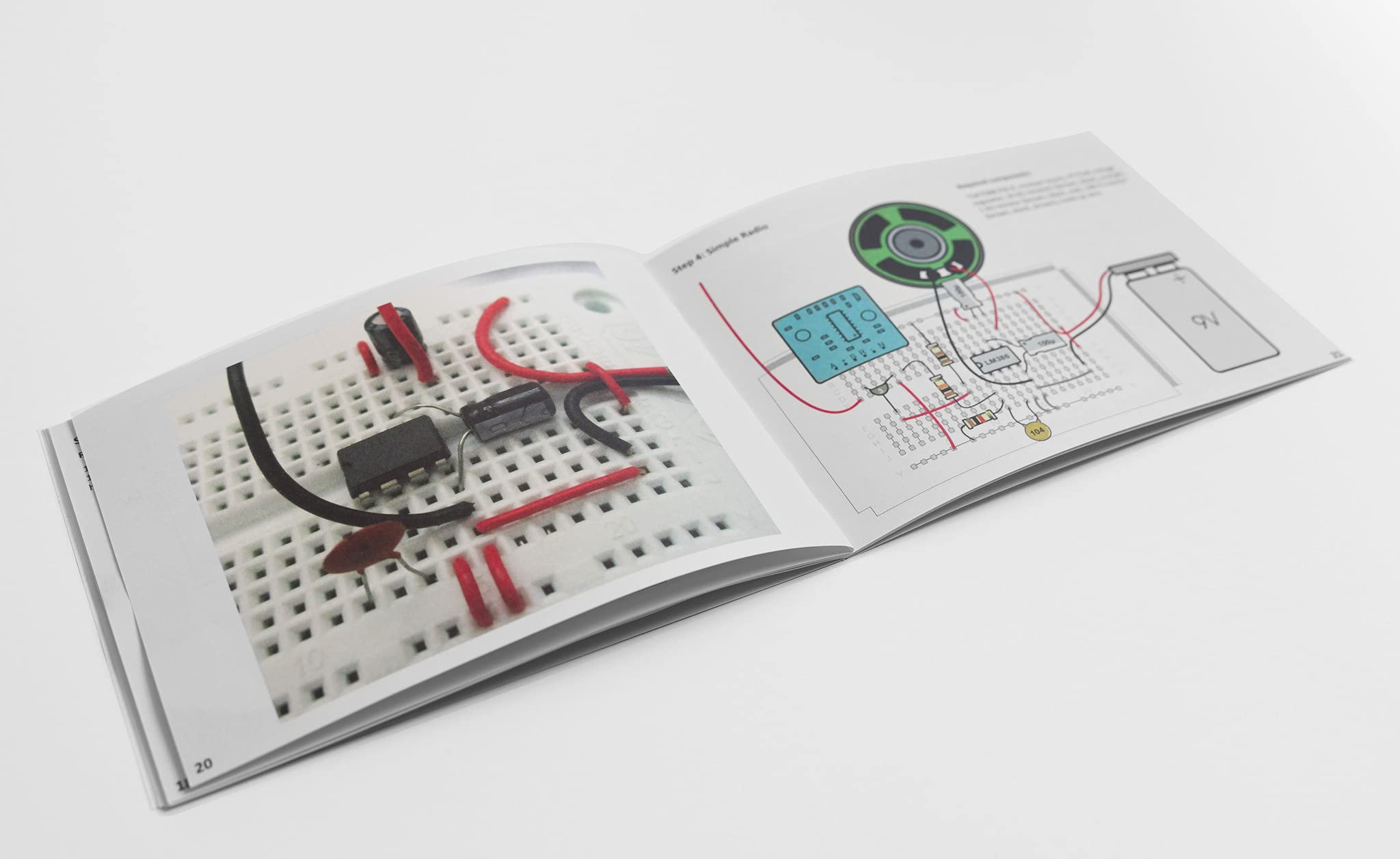 EIGHT Build Your Own Retro Radio Kit - Electronics Learning Project for Ages 14+