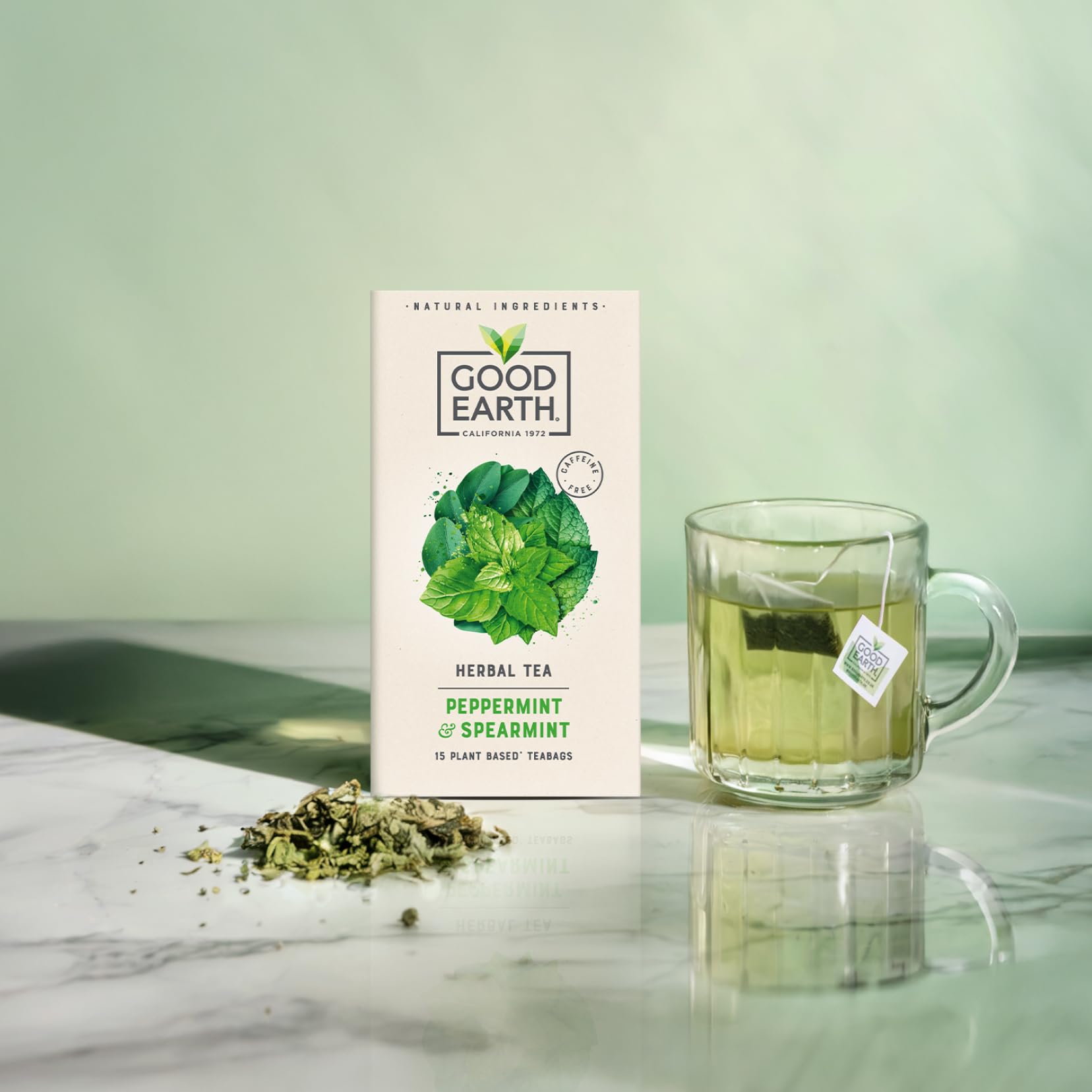 Good Earth Tea Co. - Peppermint & Spearmint Herbal Tea Bags