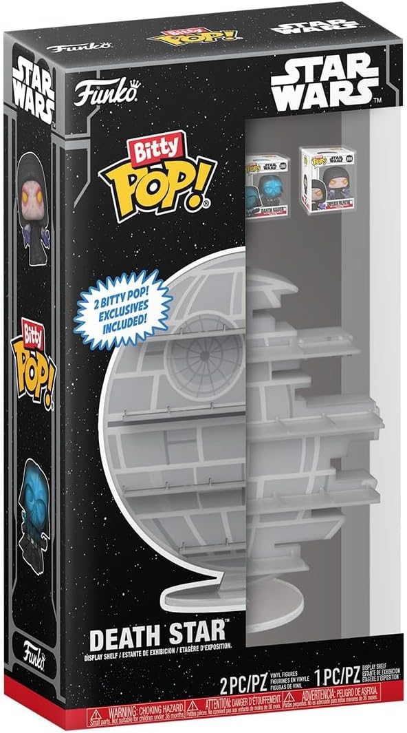Funko Bitty POP! Star Wars - Emperor Palpatine and Darth Vader Vinyl Figure Set