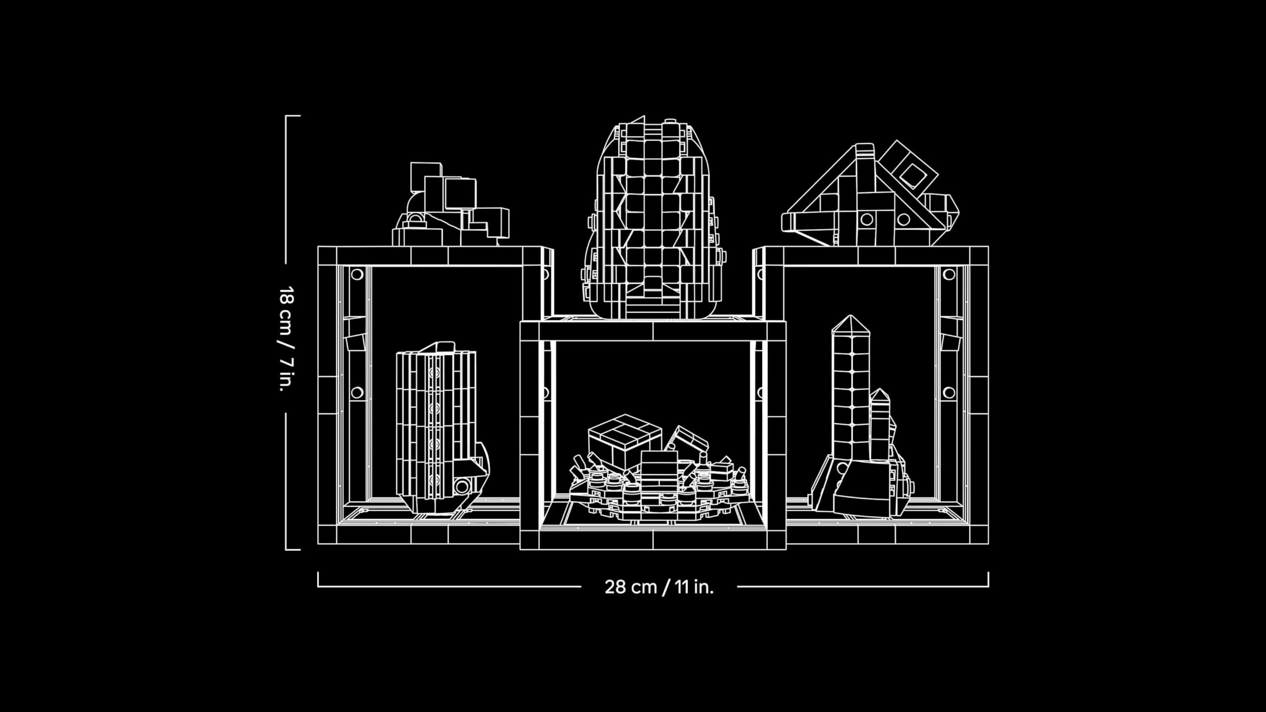 LEGO Ideas Mineral Collection Building Set - 880-Piece Adult Craft Kit with 6 Mineral Models