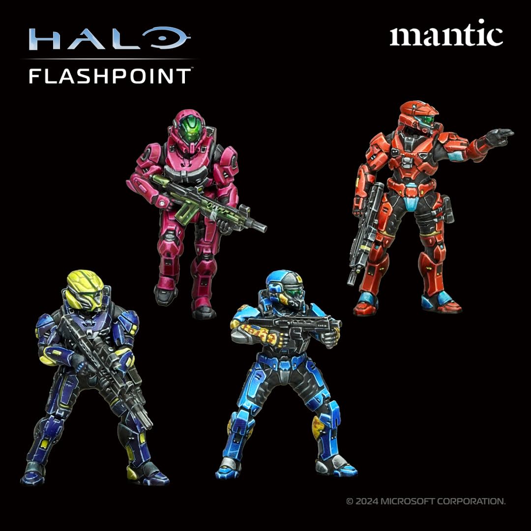 Mantic Halo: Flashpoint – Spartan Edition Tactical Miniatures Game