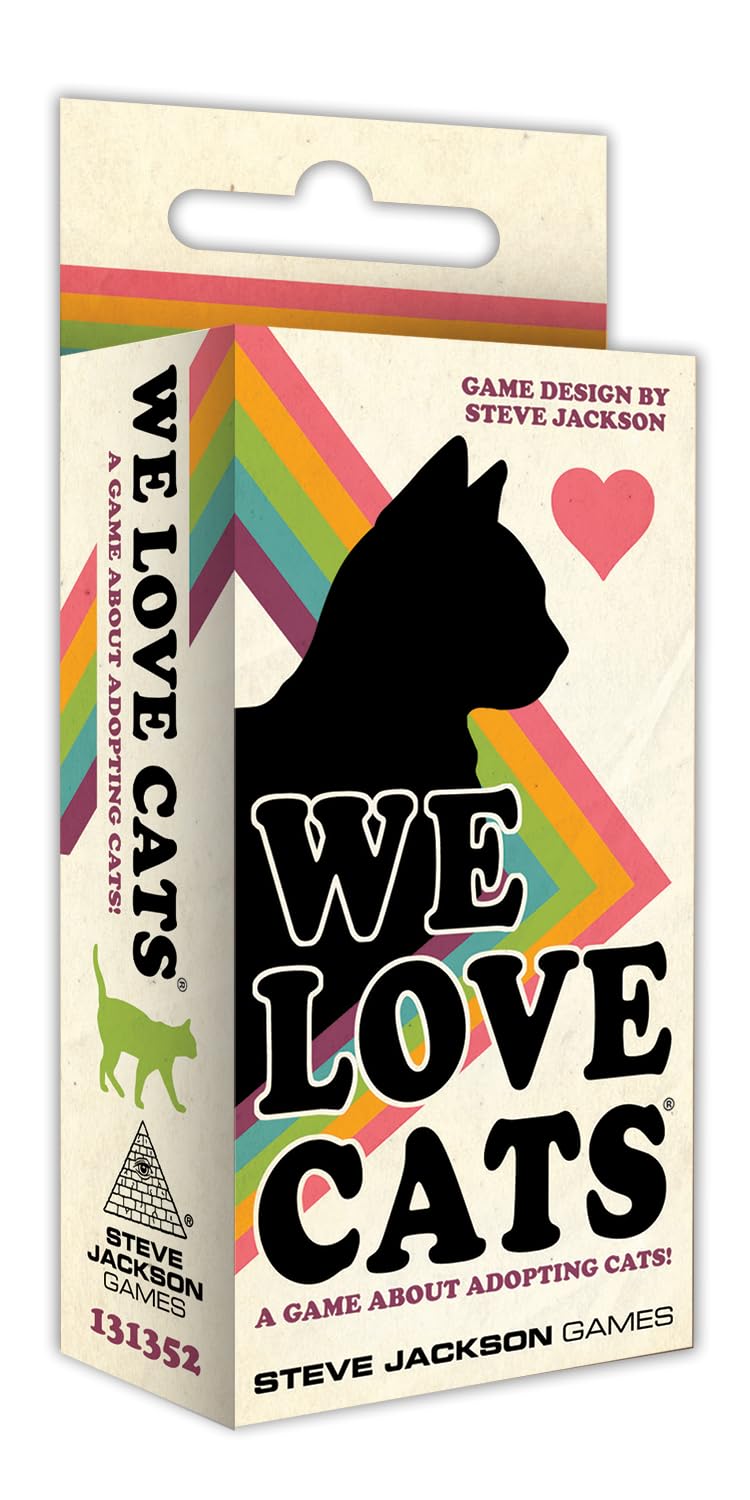 Steve Jackson Games We Love Cats Board Game
