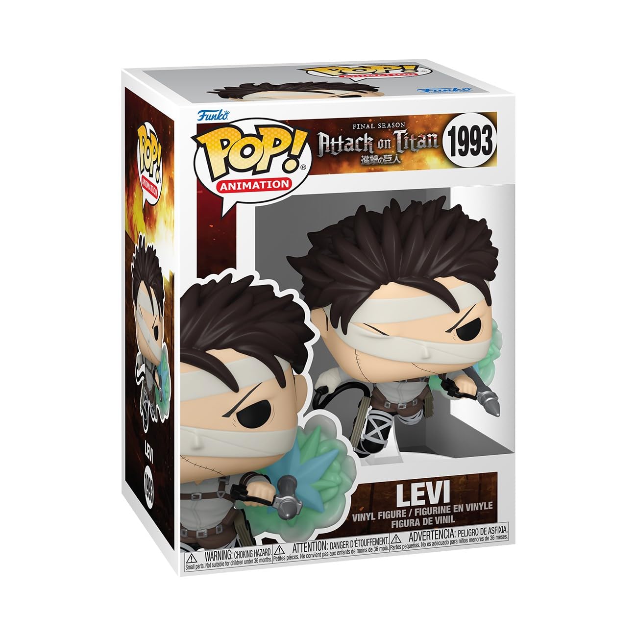 Funko Pop! Animation: Attack on Titan - Levi Ackerman - (SP-1) - Collectabl