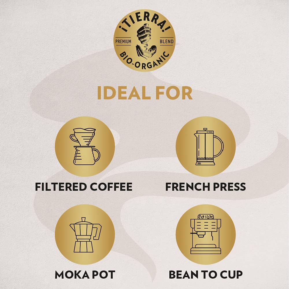 Lavazza Tierra For Amazonia - Organic Whole Coffee Beans