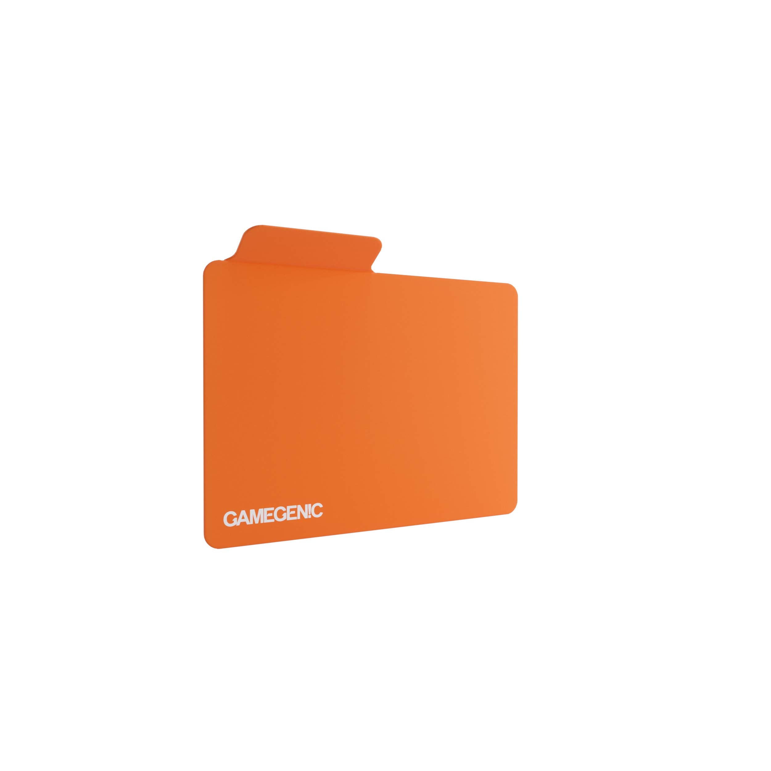 Gamegenic 80-Card Side Holder - Holds 80 Double-Sleeved Cards, Orange