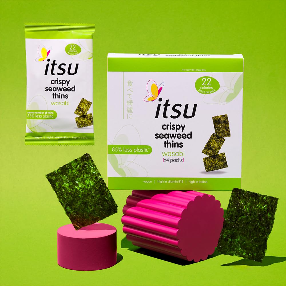 itsu - Wasabi Seaweed Thins 32-Pack