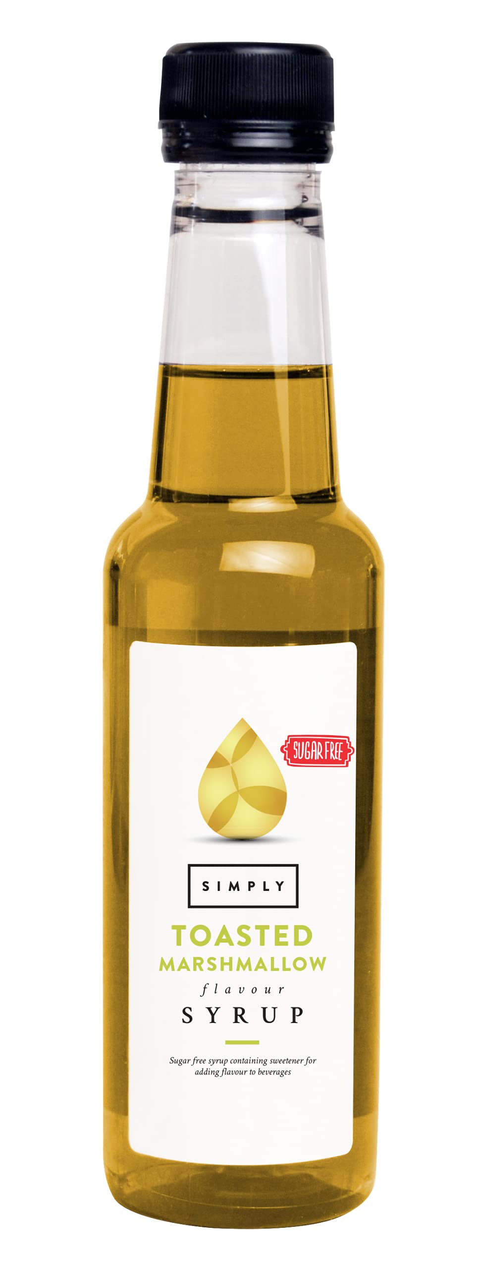 Simply - Sugar Free Toasted Marshmallow Syrup, Low Calorie Vegan & Nut Free Beverage Syrup