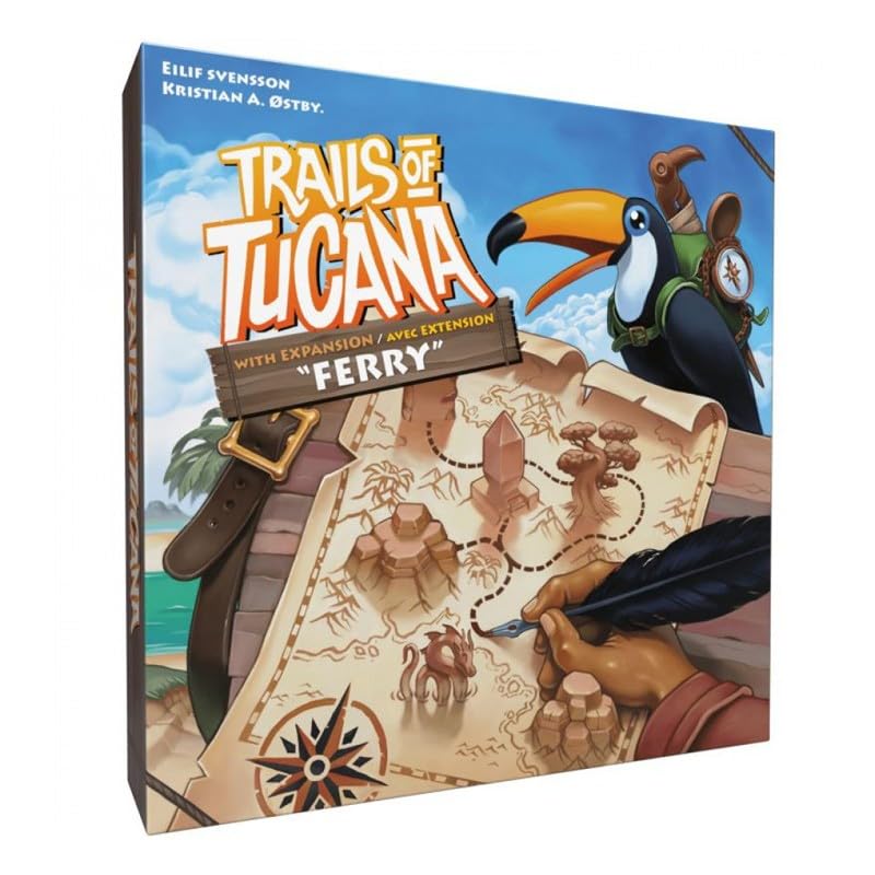 Matagot Trails of Tucana Board Game (Includes Ferry Extension) - MATSTRA5
