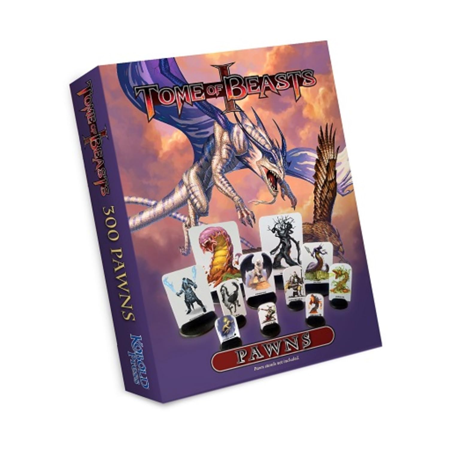 Kobold Press 5th Edition Pawns: Tome of Beasts 1 - 300 Count, 2023 Edition