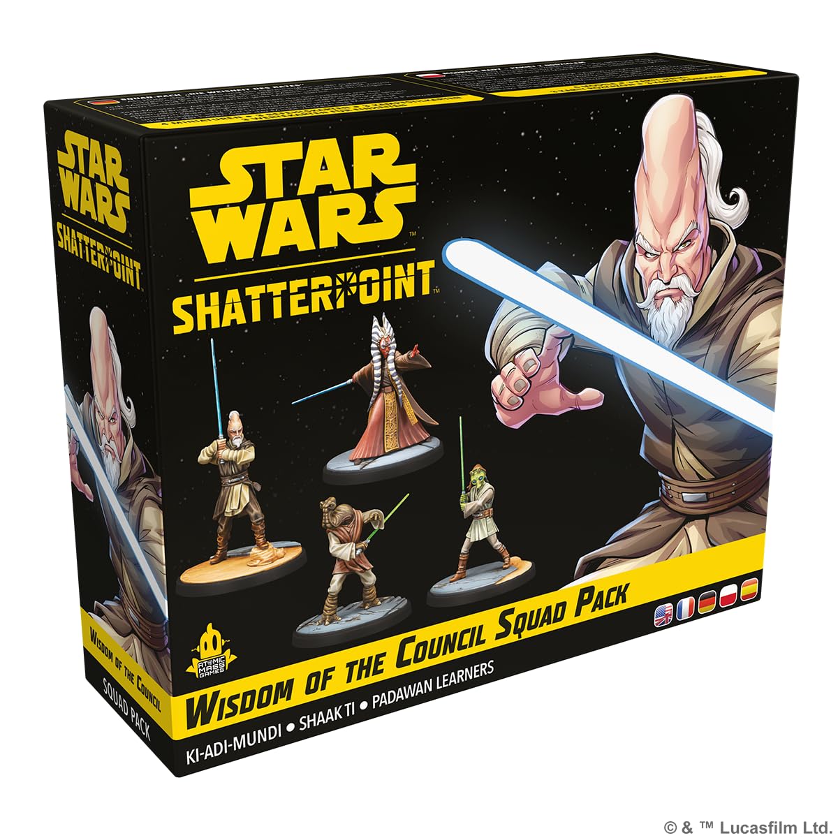 Atomic Mass Games Star Wars Shatterpoint: Wisdom of the Council Squad Pack