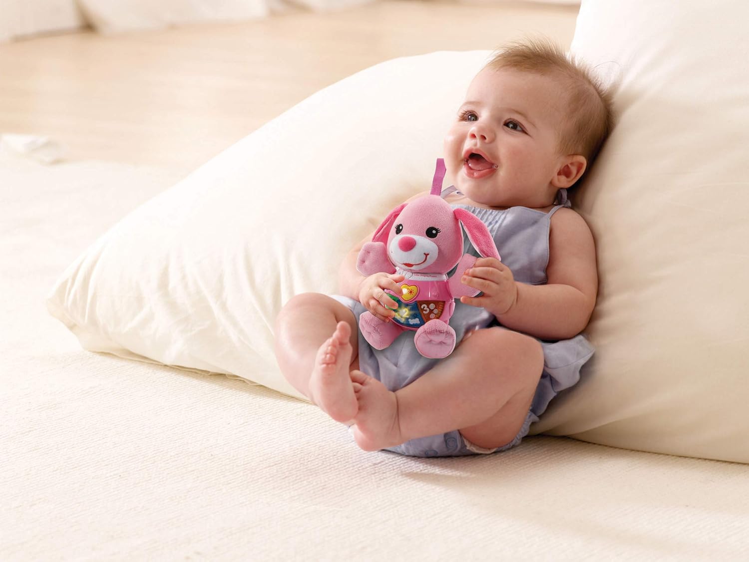 VTech Little Singing Puppy - Educational Musical Toy with Lights & Sounds for Babies 3-18 Months