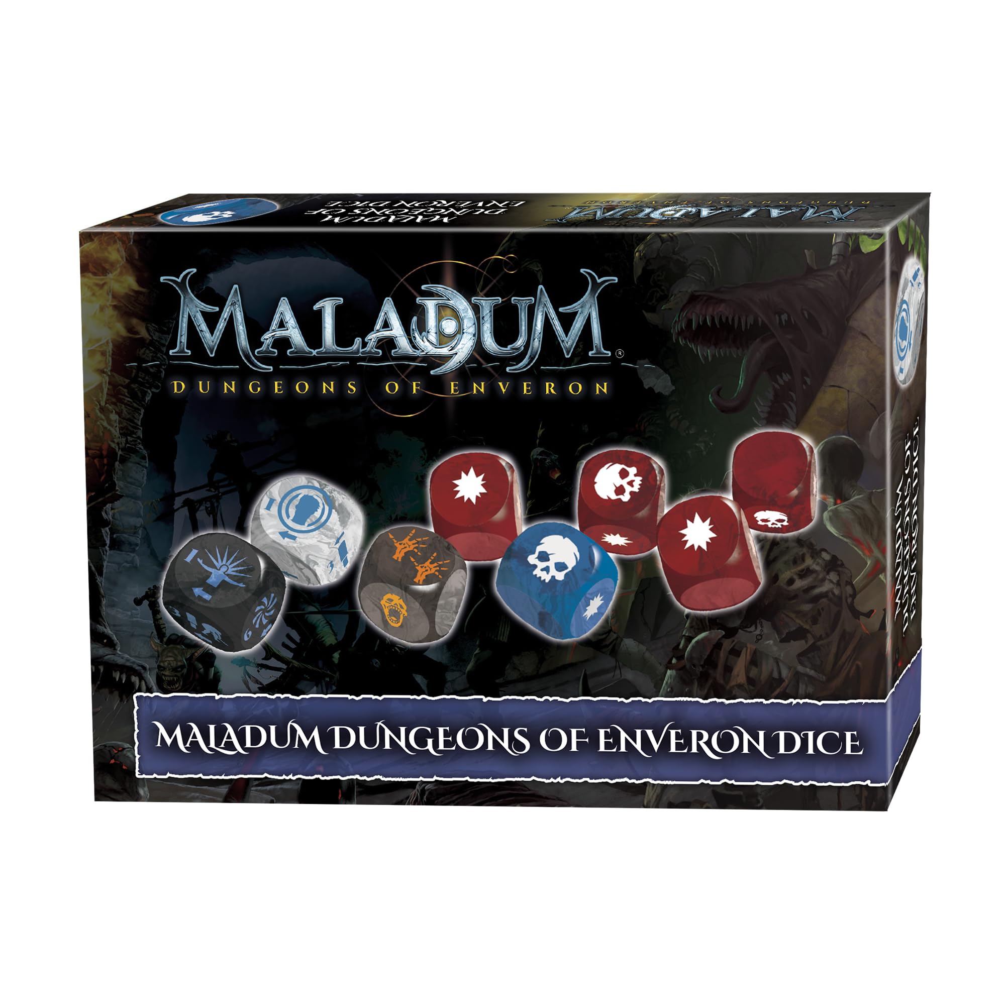 Battle Systems Maladum Dungeons of Enveron Dice Booster Pack