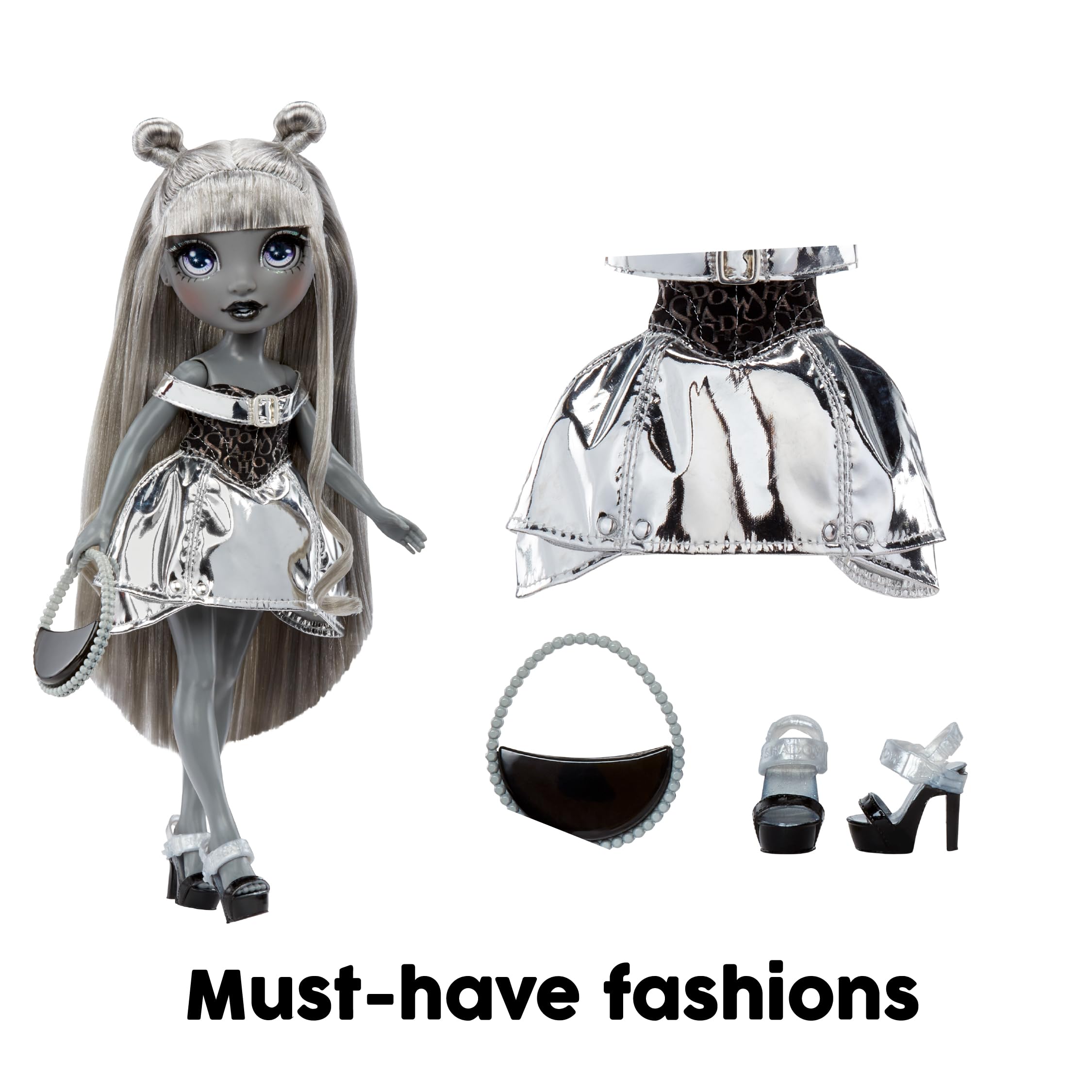 Rainbow High Shadow High Luna Madison Grayscale 28cm Fashion Doll