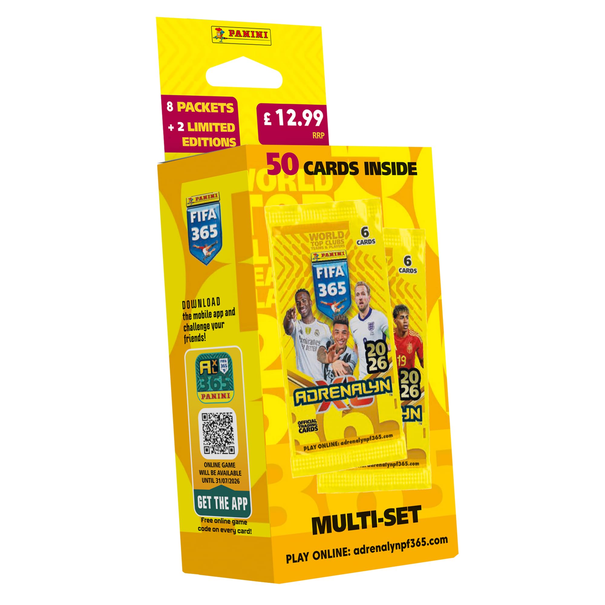 Panini FIFA 365 Adrenalyn XL 2026 Trading Cards - Multiset Booster Pack