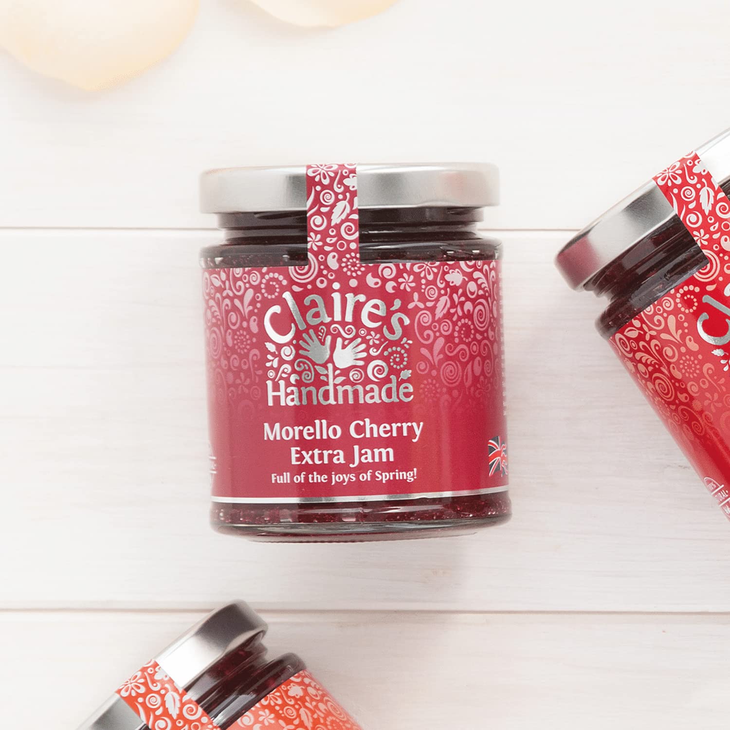 Claire's Handmade Morello Cherry Extra Jam - Award-Winning Fruit Preserve