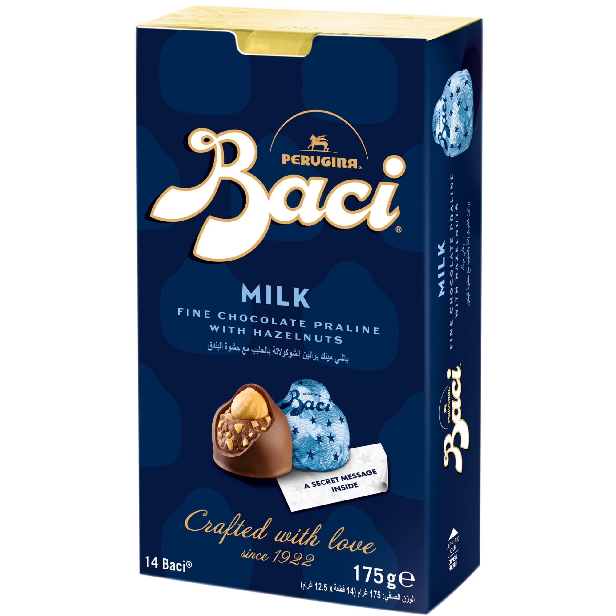 BACI - Milk Bijou Chocolate Fine Cocoa Truffle with Hazelnuts, 175g