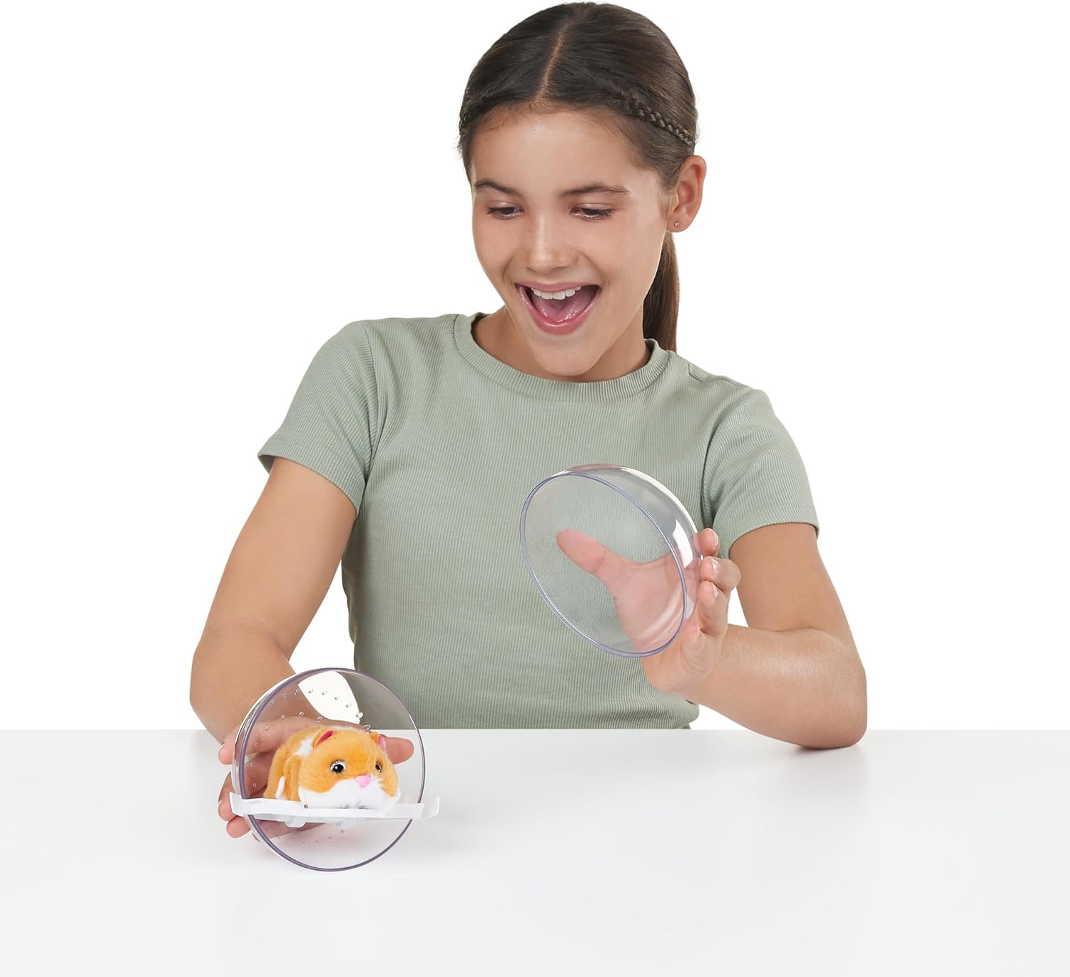 Hamster Mania by ZURU - Purple Interactive Electronic Pet Toy for Kids