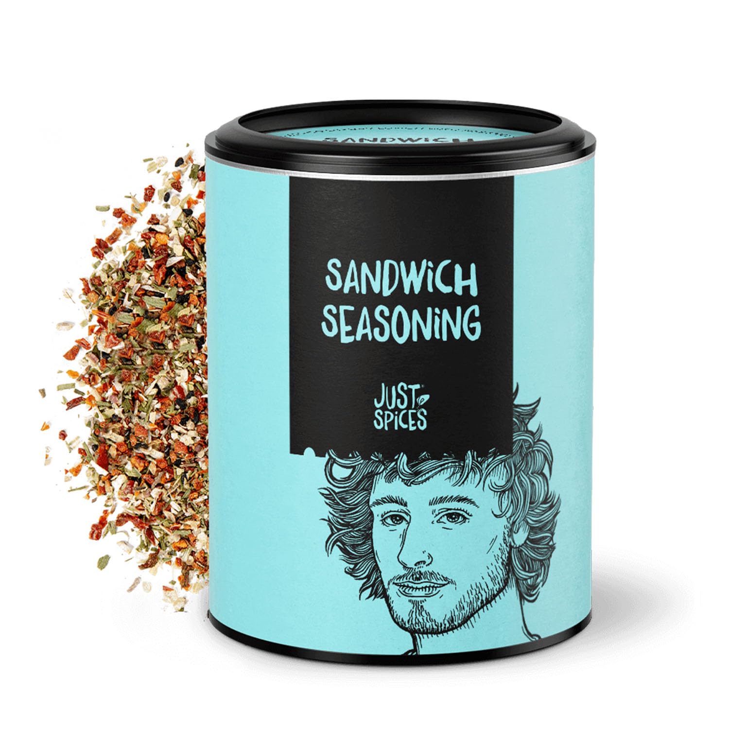 Just Spices Sandwich Seasoning, 50g – Natural Herb & Spice Mix for Sandwiches, Pitas, Bagels & More