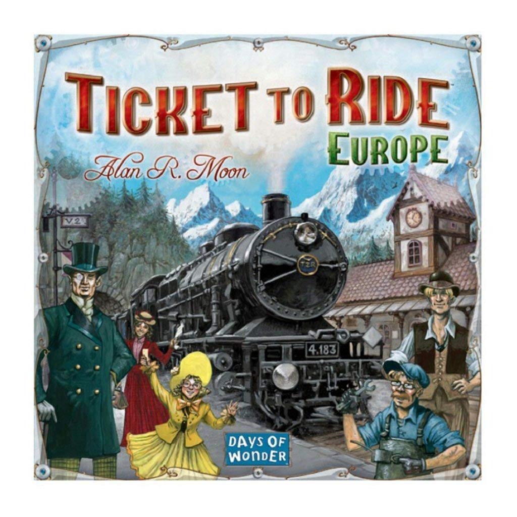 Days of Wonder Ticket to Ride Europe Board Game