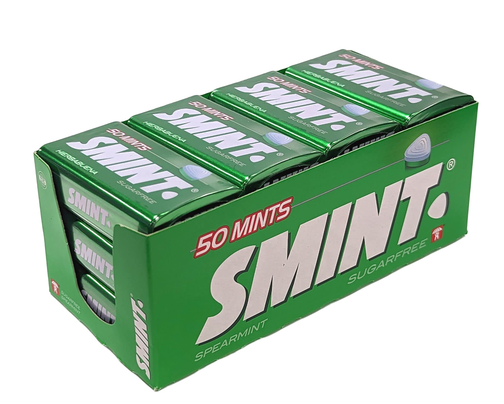 Smint - Spearmint Mints Tin XXL (12 x 35 g)